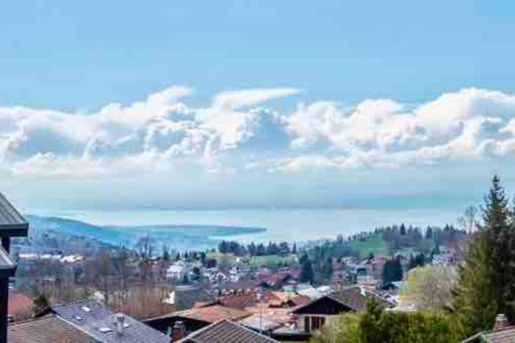 Duplex En Station Vue Sur Lac Leman Thollon-les-Memises Exteriér fotografie