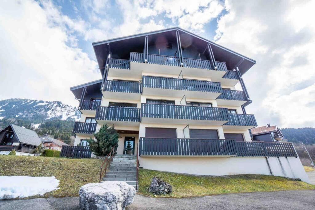Duplex En Station Vue Sur Lac Leman Thollon-les-Memises Exteriér fotografie